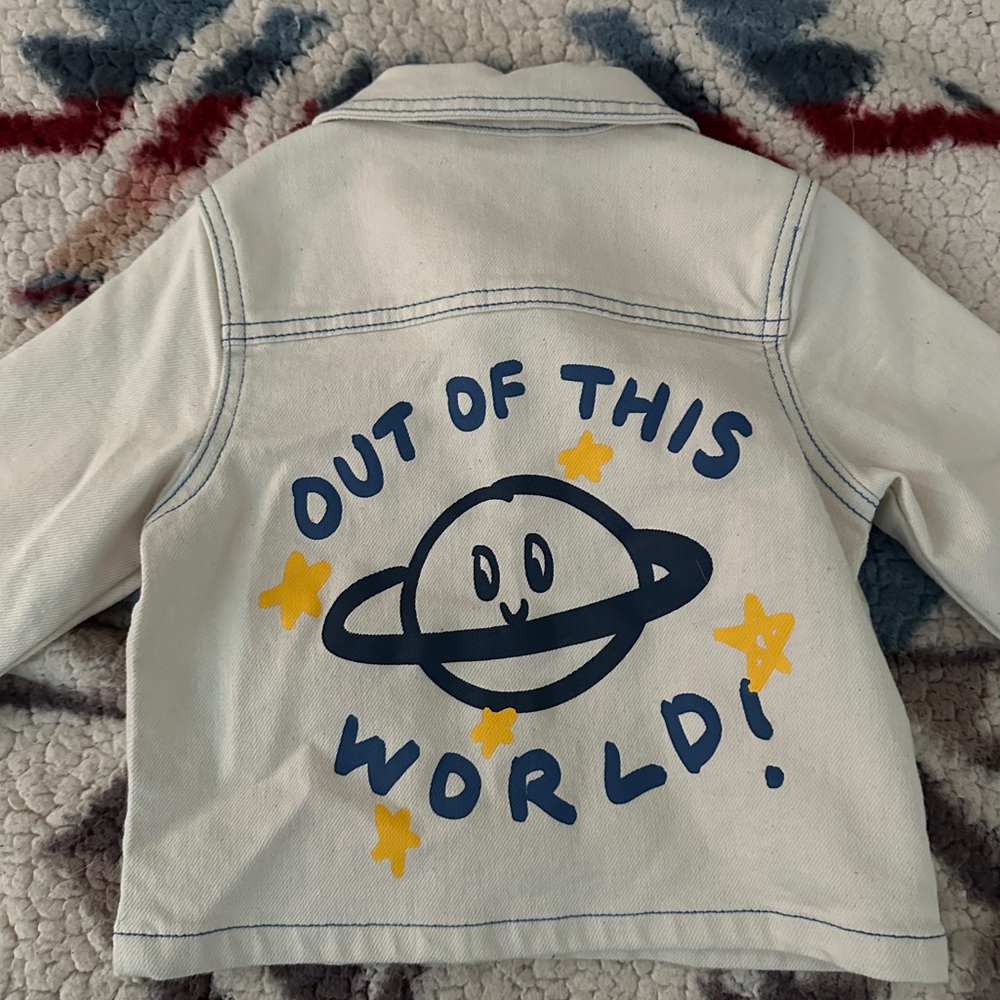 NWOT Epic Threads kids lightweight denim jacket
